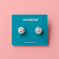 White Gemstone - Small Earrings - 051